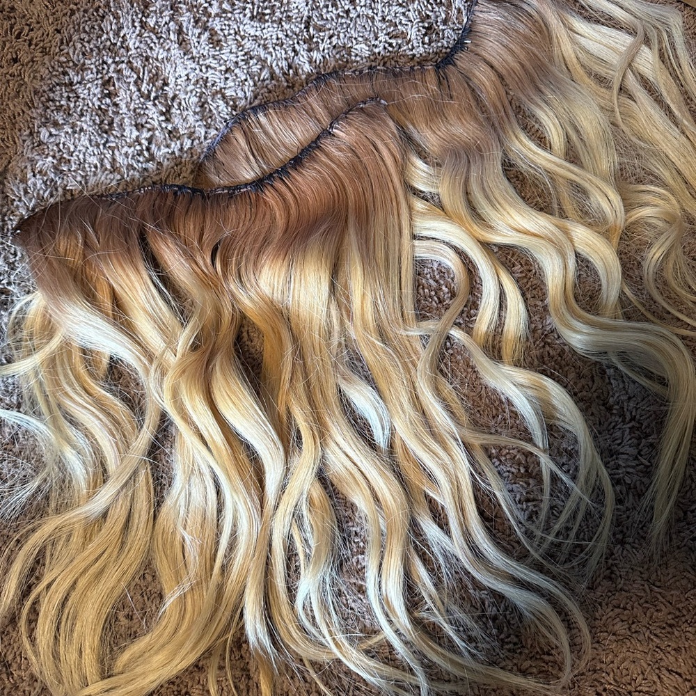 Covet and Mane hair wefts